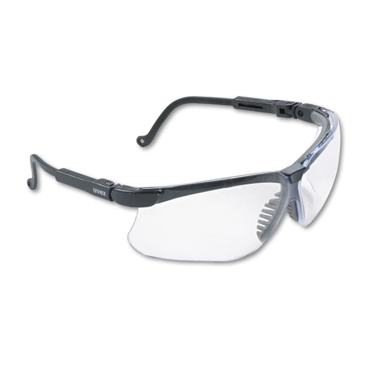 HONEYWELL ENVIRONMENTAL Genesis Safety Eyewear, Black Full Frame, Clear Dual Lens (UVXS3200)