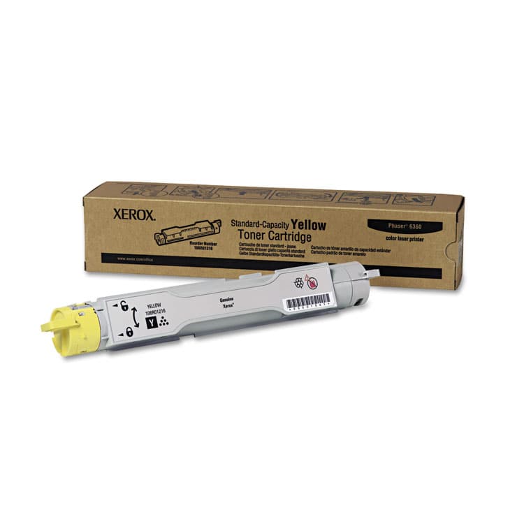 XEROX CORP. 106R01216 Toner, 5,000 Page-Yield, Yellow (XER106R01216)