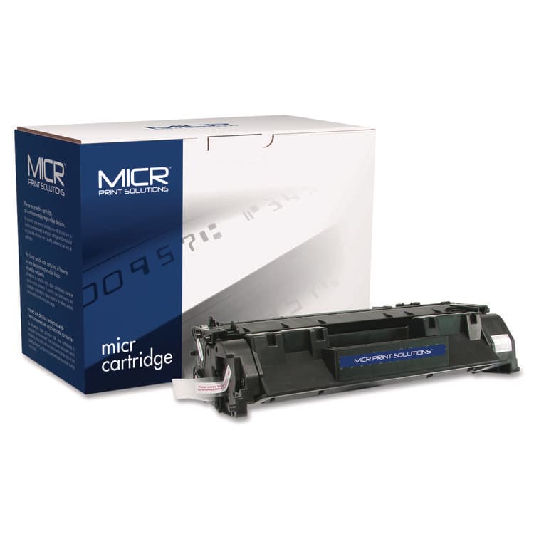 MICR Print Solutions Compatible CE505X(M) (05XM) High-Yield MICR Toner, 6,000 Page-Yield, Black (MCR05XM)