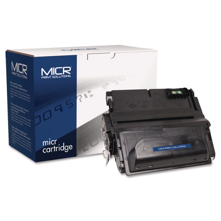 MICR Print Solutions Compatible Q1338A(M) (38AM) MICR Toner, 12,000 Page-Yield, Black (MCR38AM)