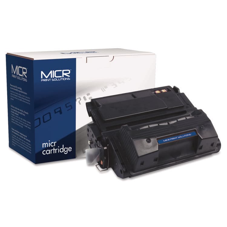 MICR Print Solutions Compatible Q5942X(M) (42XM) High-Yield MICR Toner, 20,000 Page-Yield, Black (MCR42XM)