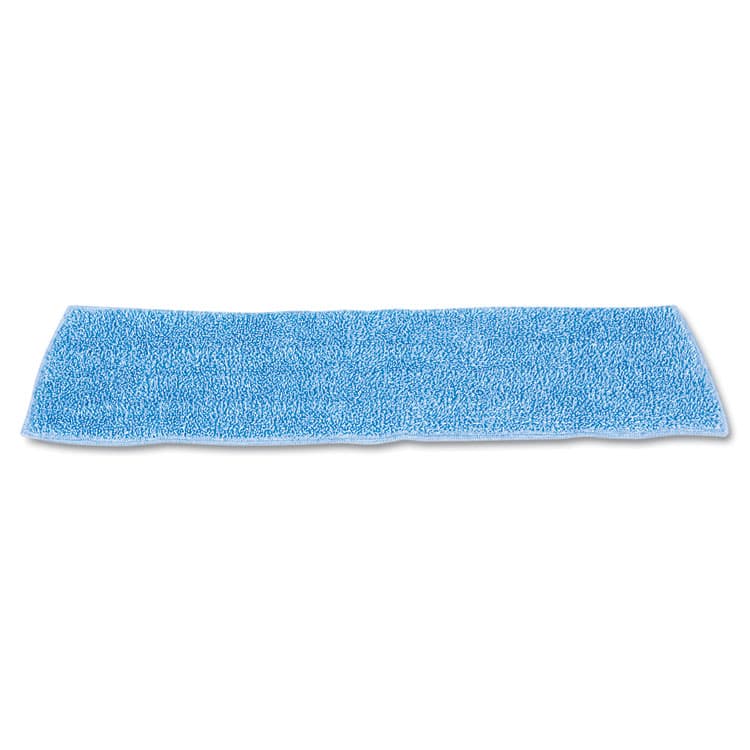 RUBBERMAID COMMERCIAL PROD. Economy Wet Mopping Pad, Microfiber, 18", Blue, 12/Carton (RCPQ409BLUCT)