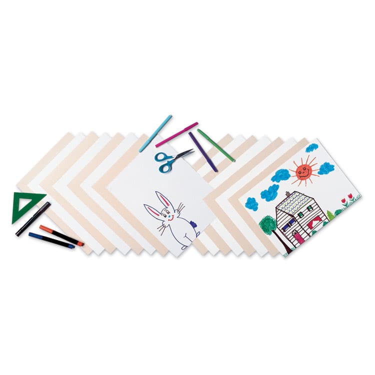 PACON CORPORATION Heavyweight Tagboard, 12 x 9, Manila, 100/Pack (PAC5111) thumbnail 2