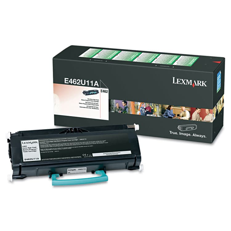 LEXMARK INT'L, . E462U11A Return Program Extra High-Yield Toner, 18,000 Page Yield, Black (LEXE462U11A)