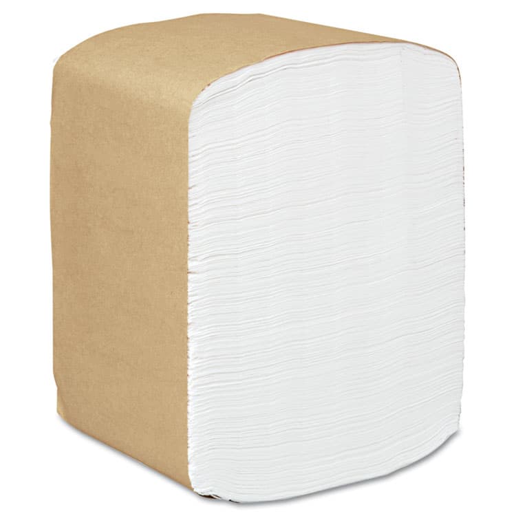 KIMBERLY CLARK Full Fold Dispenser Napkins, 1-Ply, 13 x 12, White, 375/Pack, 16 Packs/Carton (KCC98740)