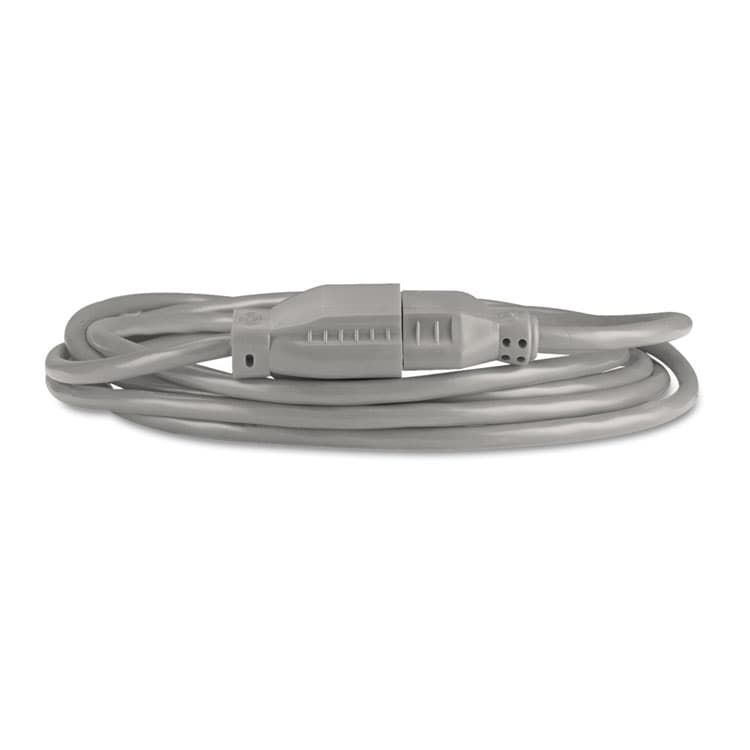 INNOVERA Indoor Heavy-Duty Extension Cord, 9 ft, 13 A, Gray (IVR72209) thumbnail 3