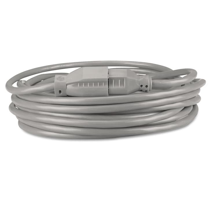 INNOVERA Indoor Heavy-Duty Extension Cord, 15 ft, 13 A, Gray (IVR72215) thumbnail 3