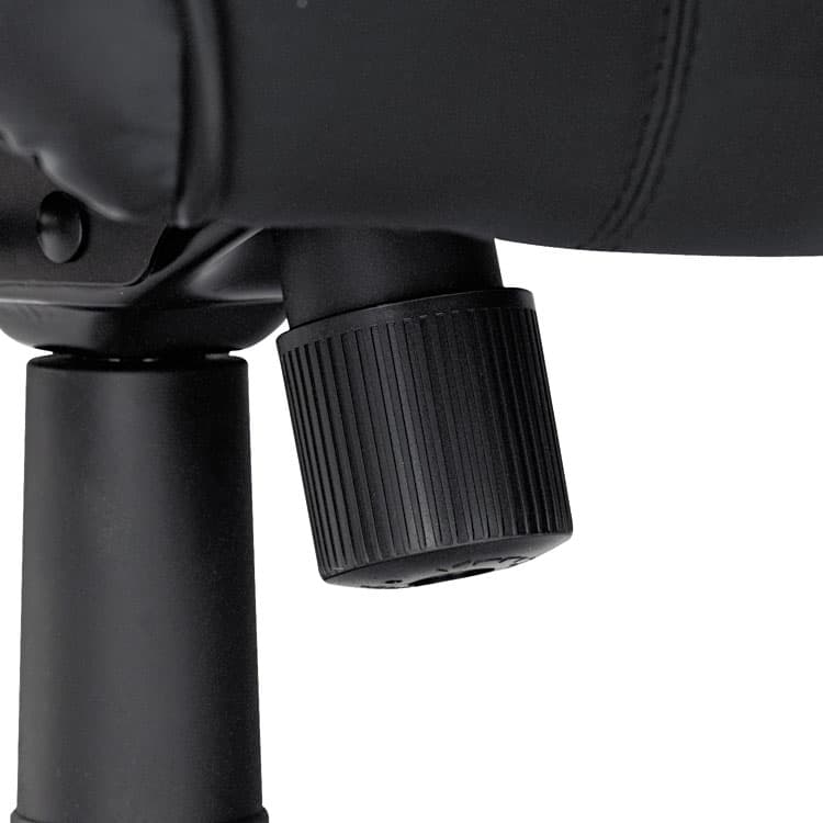 ALERA Alera Strada Series High-Back Swivel/Tilt Top-Grain Leather Chair, Supports Up to 275 lb, 17.91" to 21.85" Seat Height, Black (ALESR41LS10B) thumbnail 2