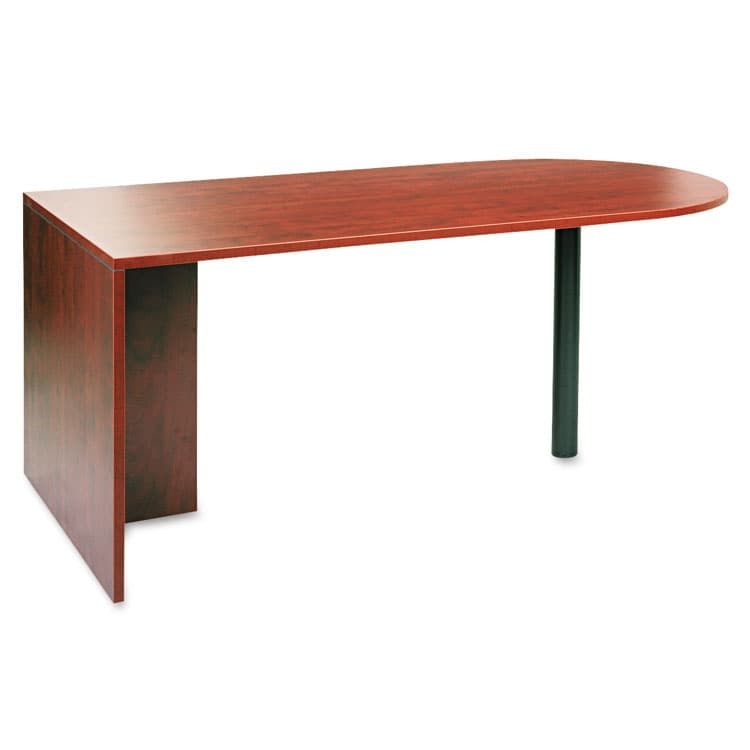 ALERA Alera Valencia Series D-Top Desk, 71" x 35.5" x 29.63", Medium Cherry (ALEVA277236MC)
