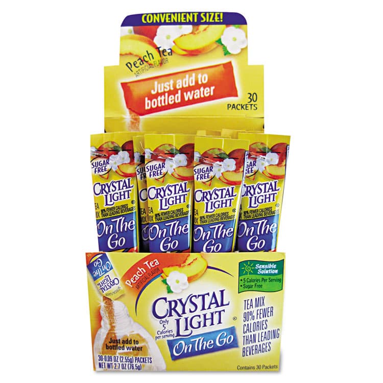 KRAFT FOODS, Flavored Drink Mix, Peach Tea, 30 .09oz Packets/Box (CRY79700) thumbnail 3