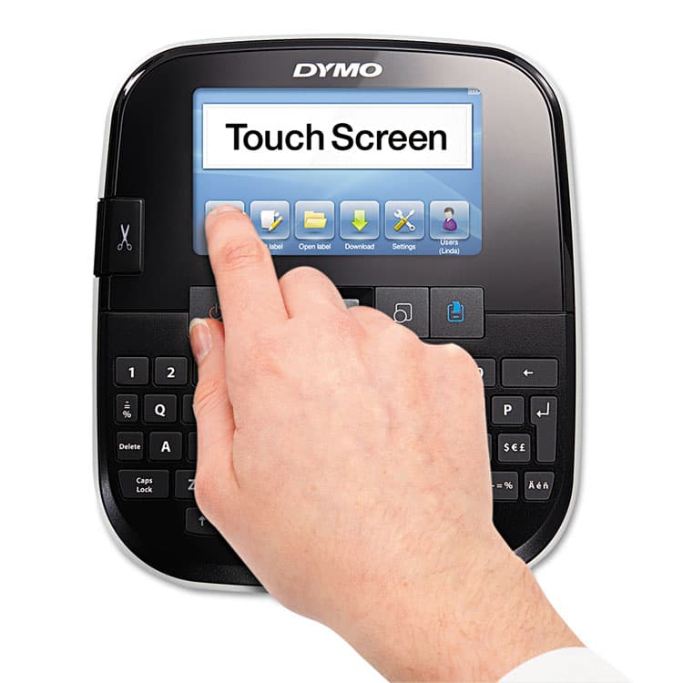 DYMO LabelManager 500TS Touchscreen Label Maker, 0.8"/s Print Speed, 6.46 x 7.44 x 3.74 (DYM1790417) thumbnail 2
