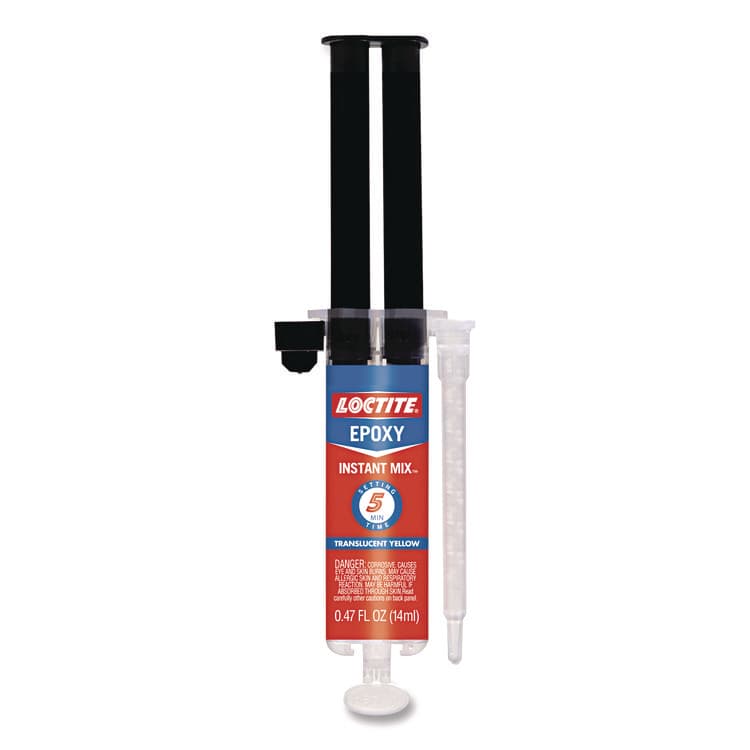 LOCTITE CORP. ACG Instant Mix Epoxy, 0.47 oz, Dries Clear (LOC1365868)