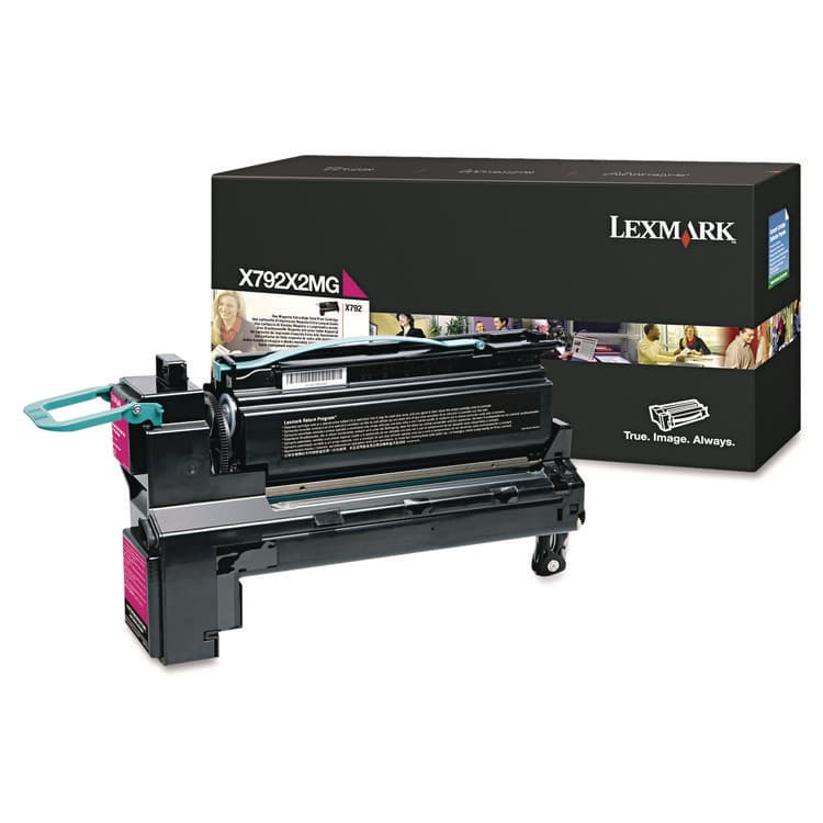 LEXMARK INT'L, . X792X2MG Extra High-Yield Toner, 20,000 Page-Yield, Magenta (LEXX792X2MG)