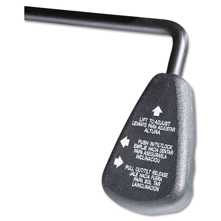 OIF Big/Tall Swivel/Tilt Mid-Back Chair, Supports Up to 450 lb, 19.29" to 23.22" Seat Height, Black (OIFBT4510) thumbnail 3