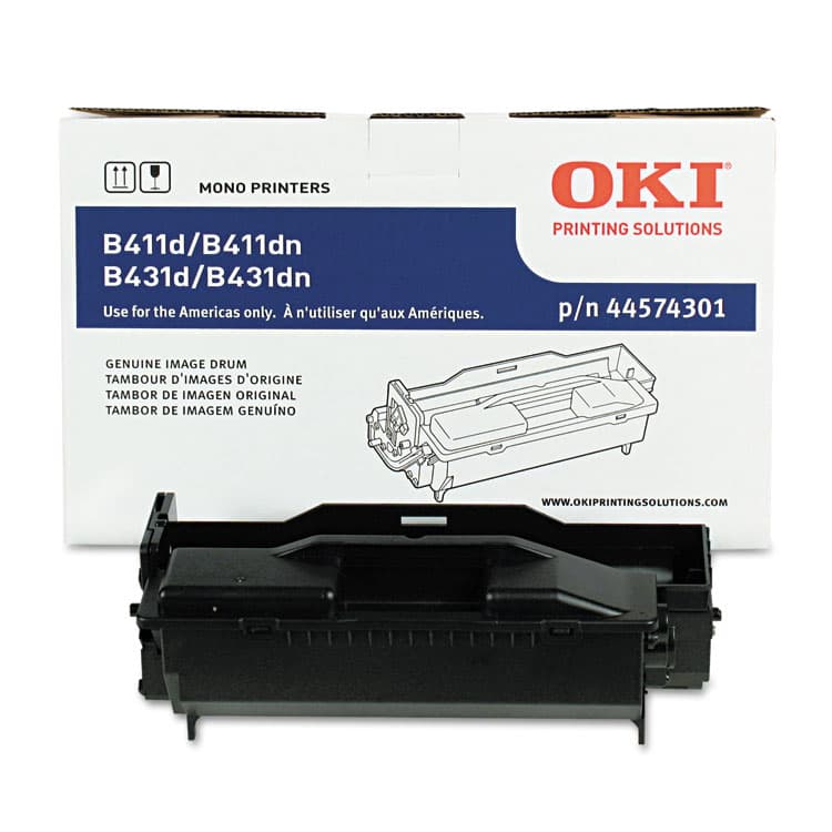 OKIDATA 44574301 Drum Unit, 30,000 Page-Yield, Black (OKI44574301)