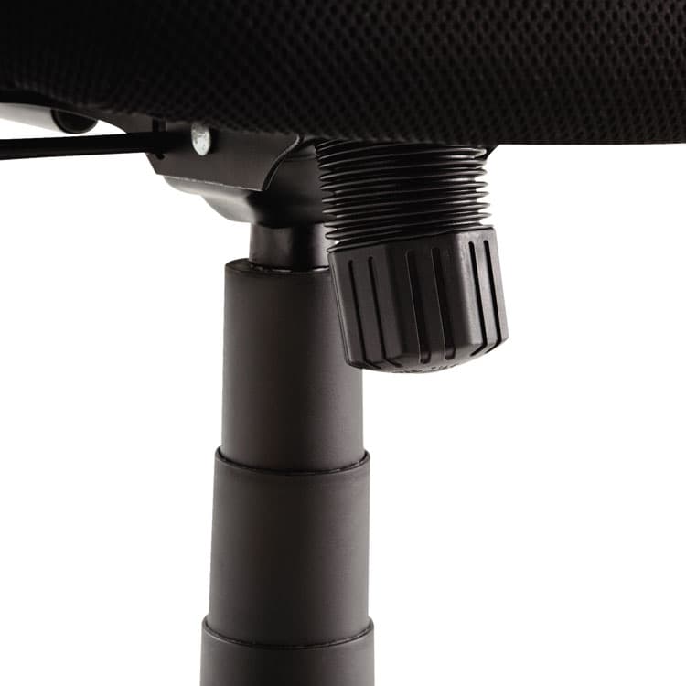 OIF Swivel/Tilt Mesh Task Chair with Adjustable Arms, Supports Up to 250 lb, 17.72" to 22.24" Seat Height, Black (OIFMT4818) thumbnail 4