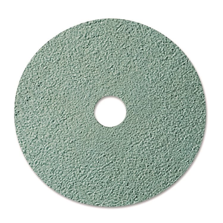 3M/COMMERCIAL TAPE DIV. Ultra High-Speed Floor Burnishing Pads 3100, 20" Diameter, Aqua, 5/Carton (MMM08753)