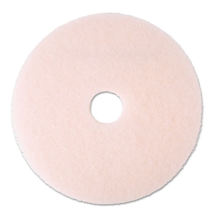 3M/COMMERCIAL TAPE DIV. Ultra High-Speed Eraser Floor Burnishing Pad 3600, 20" Diameter, Pink, 5/Carton (MMM25858)