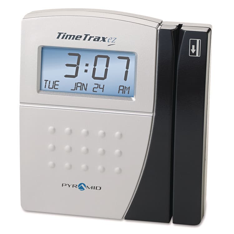 PYRAMID TECHNOLOGIES, . TimeTrax EZ Time and Attendance System, Digital Display, Black (PTITTEZEK)
