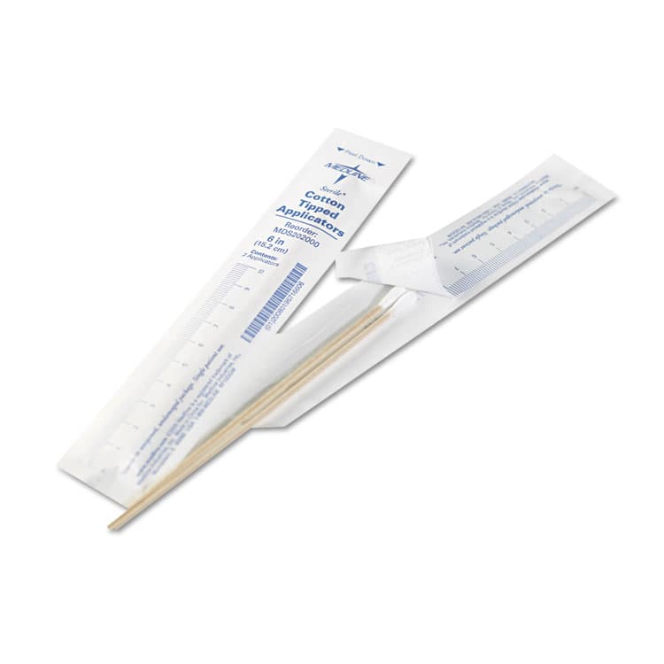 MEDLINE INDUSTRIES, . Cotton-Tipped Applicators, 6", 100 Applicators/Box (MIIMDS202000) thumbnail 3