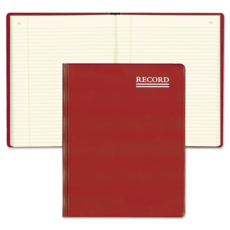 REDIFORM OFFICE PRODUCTS National Brand Red Vinyl Series Journal, 1-Subject, Medium/College Rule, Red Cover, (300) 10 x 7.75 Sheets (RED57231) thumbnail 2