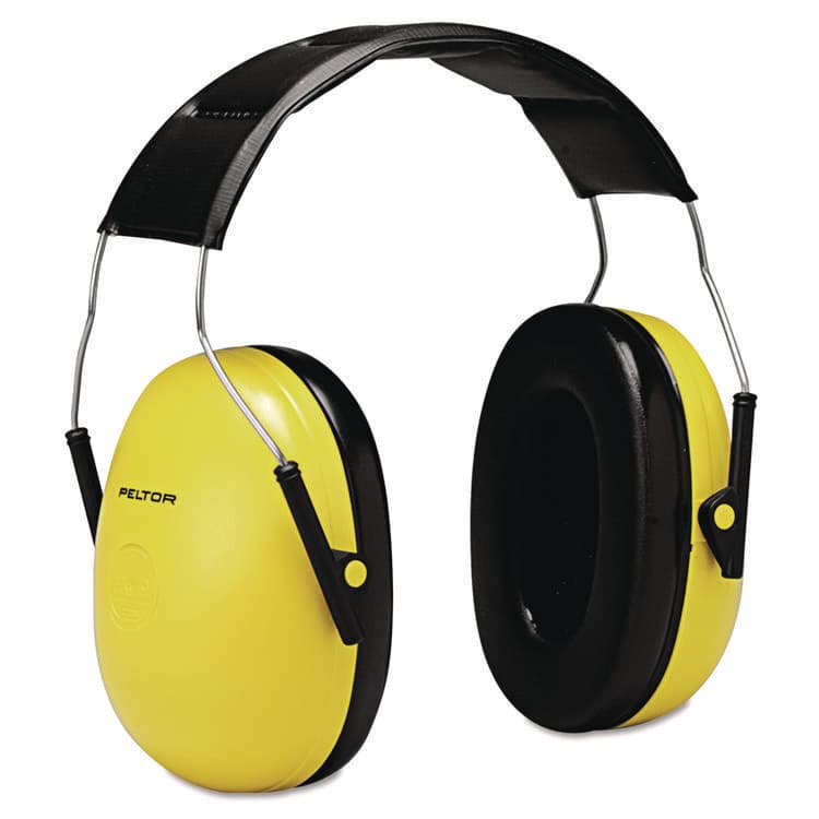 3M/COMMERCIAL TAPE DIV. Optime 98 H9A Earmuffs, 25 dB NRR, Yellow/Black (MMMH9A)