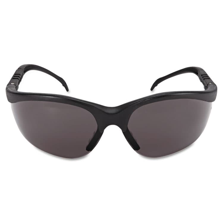 MCR SAFETY Klondike Safety Glasses, Matte Black Half Frame, Gray Dual Lens (CRWKD112) thumbnail 2