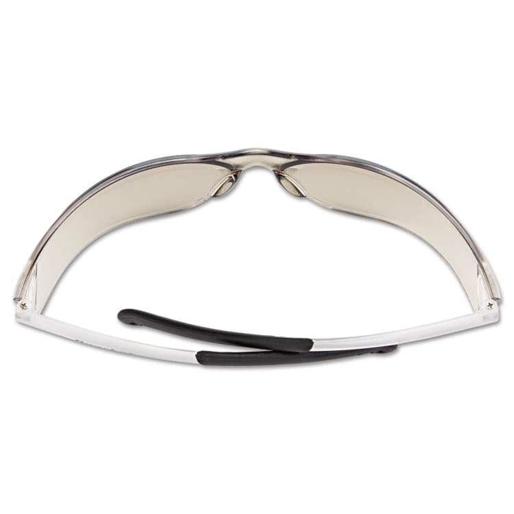 MCR SAFETY BearKat Safety Glasses, Frameless, Mirrored Silver Single Lens (CRWBK119) thumbnail 2