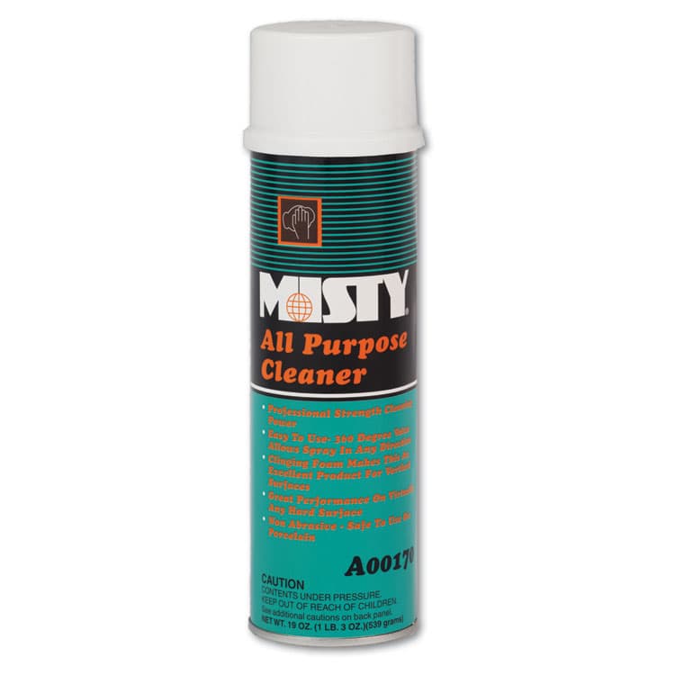 ZEP . All-Purpose Cleaner, Mint Scent, 19 oz Aerosol Spray, 12/Carton (AMR1001592) thumbnail 2
