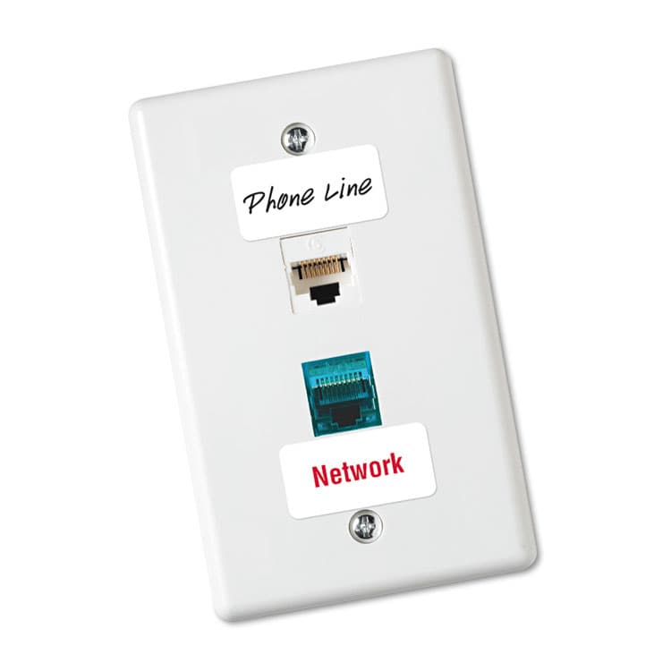 AVERY PRODUCTS CORPORATION Removable Multi-Use Labels, Inkjet/Laser Printers, 0.75 x 1.5, White, 14/Sheet, 36 Sheets/Pack, (5430) (AVE05430) thumbnail 3