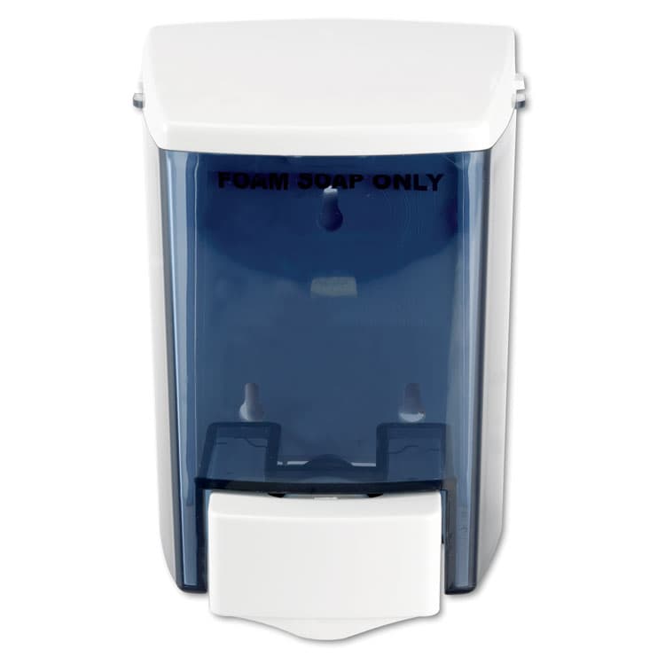 IMPACT PRODUCTS, LLC Encore Foam-eeze Bulk Foam Soap Dispenser, See Thru, 900 mL, 4.5 x 4 x 6.25, White (IMP9335)