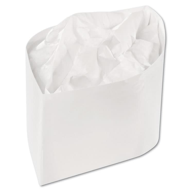 AMERCAREROYAL Classy Cap, Crepe Paper, Adjustable, One Size Fits All, White, 100 Caps/Pack, 10 Packs/Carton (RPPRCC2W)
