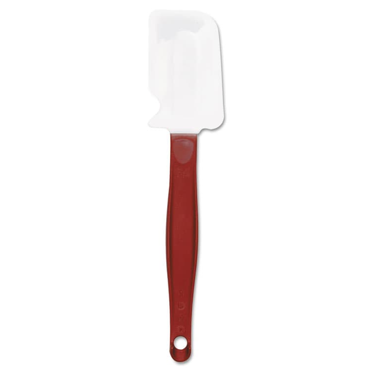 RUBBERMAID COMMERCIAL PROD. High-Heat Cook's Scraper, Plastic, 9.5", Red/White (RCP1962RED)