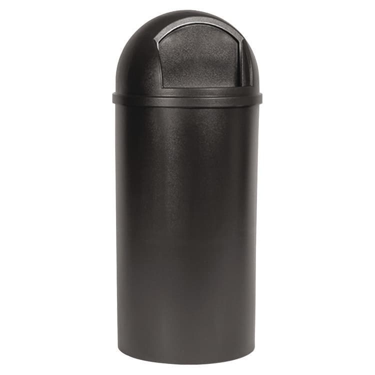 RUBBERMAID COMMERCIAL PROD. Marshal Classic Container, 15 gal, Plastic, Brown (RCP816088BRO)