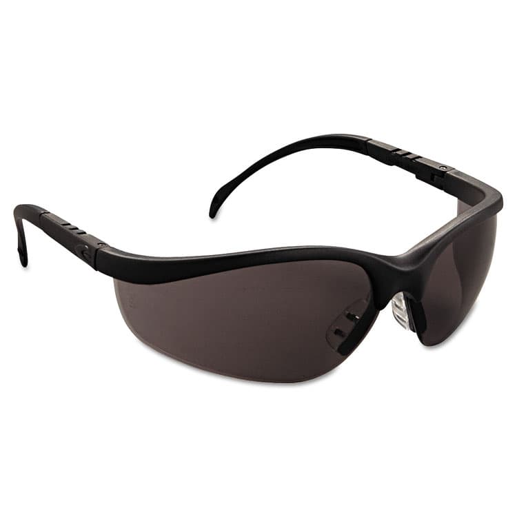 MCR SAFETY Klondike Safety Glasses, Matte Black Half Frame, Gray Dual Lens (CRWKD112) thumbnail 4