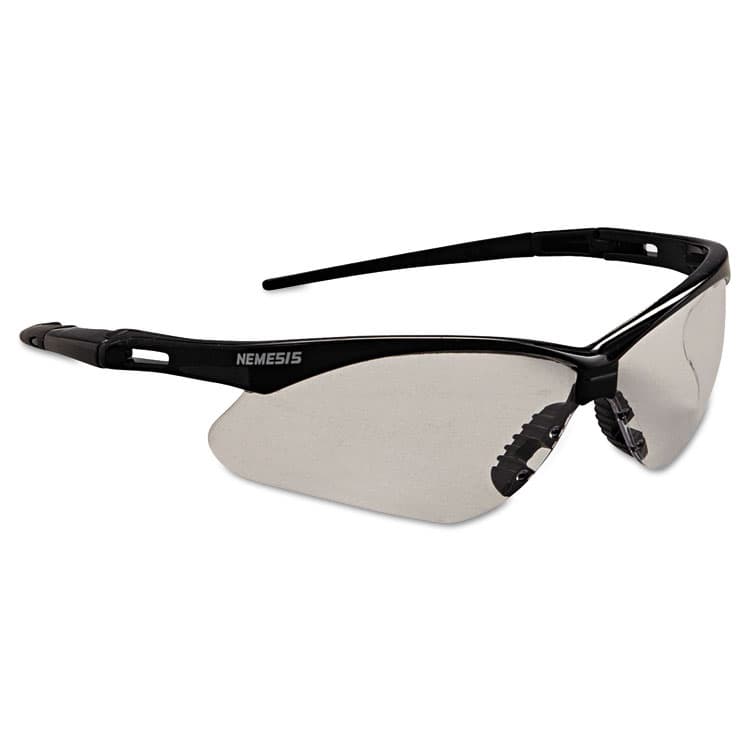 KIMBERLY-CLARK PROFESSIONAL Nemesis Safety Glasses, Black Half Frame, Clear Dual Anti-Fog Lens (ANS25679) thumbnail 2