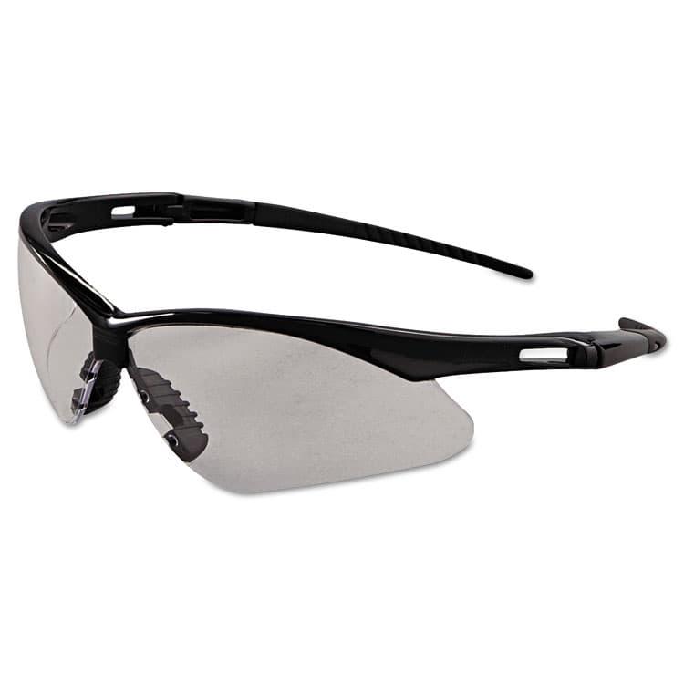 KIMBERLY-CLARK PROFESSIONAL Nemesis Safety Glasses, Black Half Frame, Clear Dual Anti-Fog Lens (ANS25679)