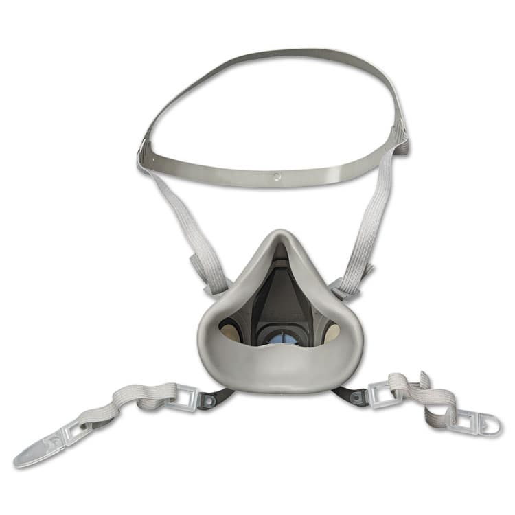 3M/COMMERCIAL TAPE DIV. Half Facepiece Respirator 6000 Series, Reusable, Medium (MMM6200) thumbnail 3