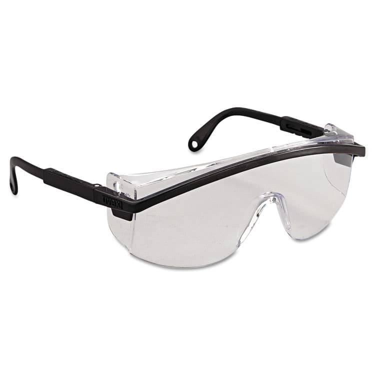 HONEYWELL ENVIRONMENTAL Astrospec 3000 Eyewear S135, Black Half Frame OTG, Clear Single Lens (UVXS135) thumbnail 2