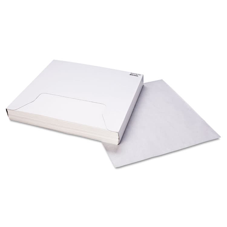 BAGCRAFT Grease-Resistant Paper Wraps and Liners, 15 x 16, White, 1,000/Box, 3 Boxes/Carton (BGC057015) thumbnail 3
