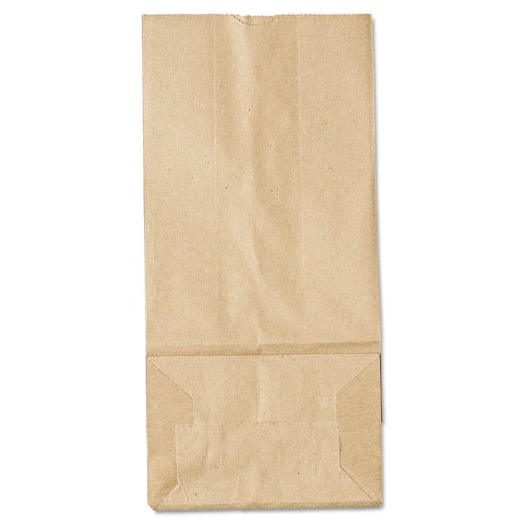 ROSS & WALLACE PAPER PRODUCTS, . Grocery Paper Bags, 5# Size, 35# Basis Weight, 5.25" x 3.38" x 10.94", Kraft, 500/Bundle (BAGGK5500)
