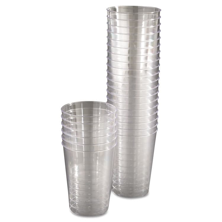 WNA, . Comet Plastic Tumblers, 10 oz, Clear, 25/Pack, 20 Packs/Carton (WNAT10) thumbnail 3