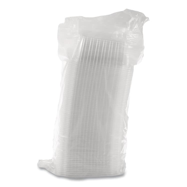 DART ClearPac Containers, 32 oz, 9.4 x 6.8 x 2.1, Plastic, 63/Pack, 8 Pack/Carton (DCCC32DER) thumbnail 2