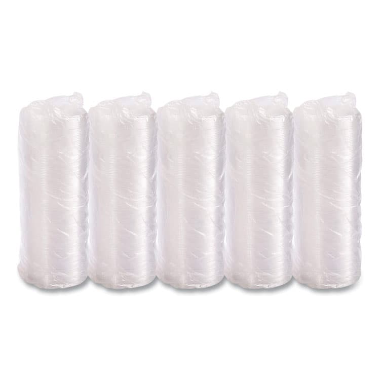 DART Non-Vented Cup Lids, Fits 32 oz/44 oz Hot Cups, Plastic, Clear, 500/Carton (DCC32CLR) thumbnail 3