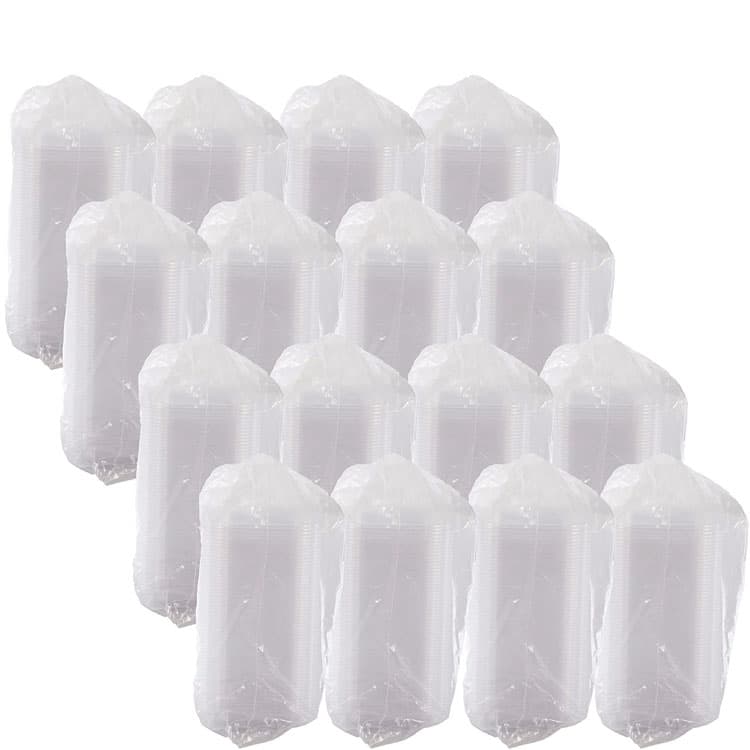 DART ClearPac Clear Container Lids, Dome, 4.9 x 5.9, Clear, Plastic, 63/Pack, 16 Packs/Carton (DCCC12DDLR) thumbnail 3