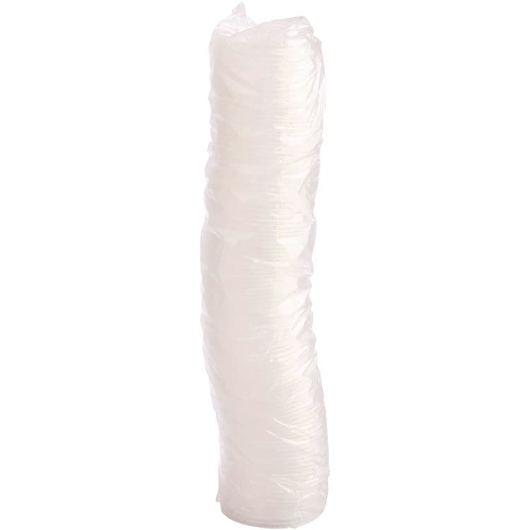 DART Plastic Lids, Vented, Fits 4 oz Hot Cups, Translucent, 100/Pack, 10 Packs/Carton (DCC4JL) thumbnail 2