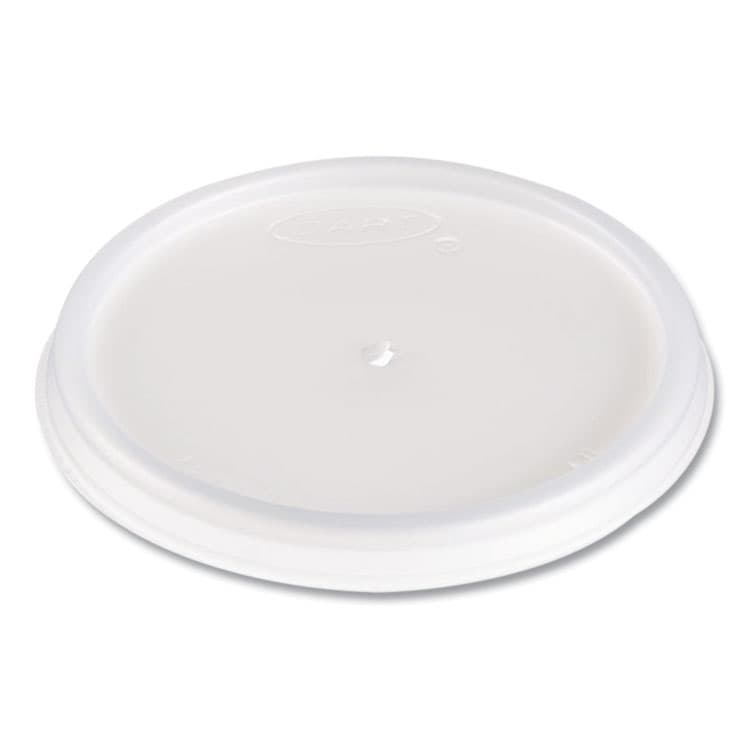 DART Plastic Lids, Vented, Fits 4 oz Hot Cups, Translucent, 100/Pack, 10 Packs/Carton (DCC4JL)