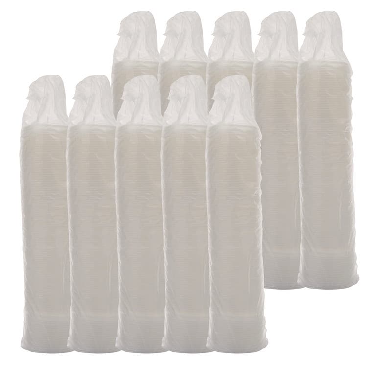 DART Non-Vented Cup Lids, Fits 6 oz Hot Cups/2 oz to 4 oz Food Containers, Plastic, Translucent, 1,000/Carton (DCC6JLNV) thumbnail 3