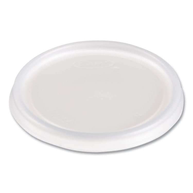 DART Non-Vented Cup Lids, Fits 6 oz Hot Cups/2 oz to 4 oz Food Containers, Plastic, Translucent, 1,000/Carton (DCC6JLNV)