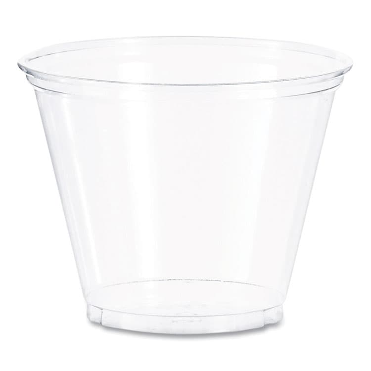 DART Ultra Clear PET Cups, Squat, 9 oz, Plastic, 50/Bag, 20 Bags/Carton (DCCTP9R)